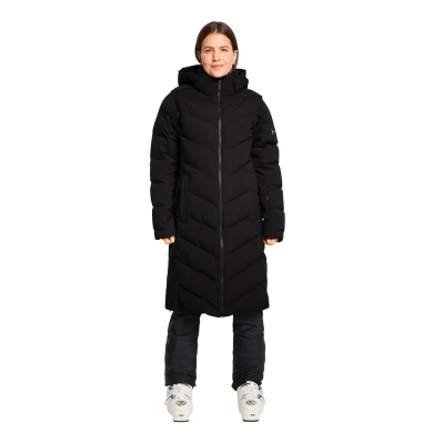 Ziener Winter Coat Telse-Z (waterproof, windproof, removable sleeves) 2025 black ladies